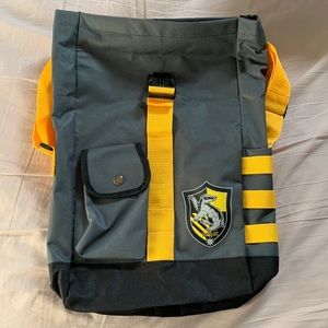 Trendy Gray and Yellow Crossbody Bag